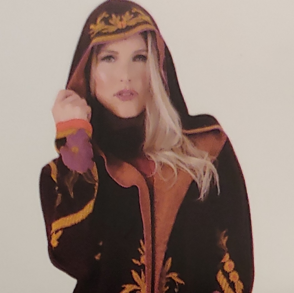 Maxsport Burgandy hooded cardigan